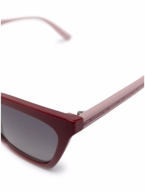 Karl Lagerfeld cat-eye frame sunglasses