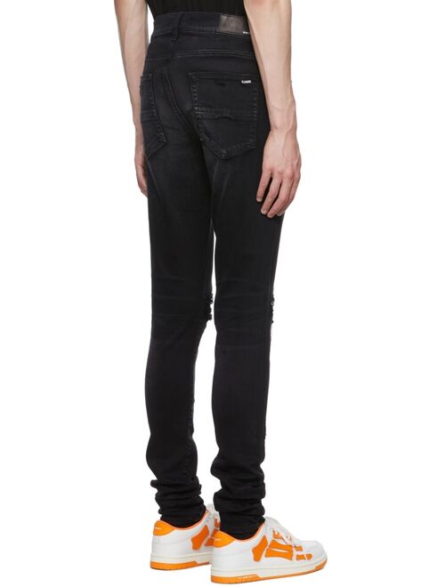 AMIRI Black MX1 Plaid Jeans