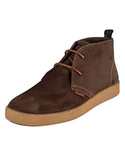 Men's Yuma Leather Boots, Brown