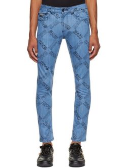 Jeans Couture Blue Print Jeans