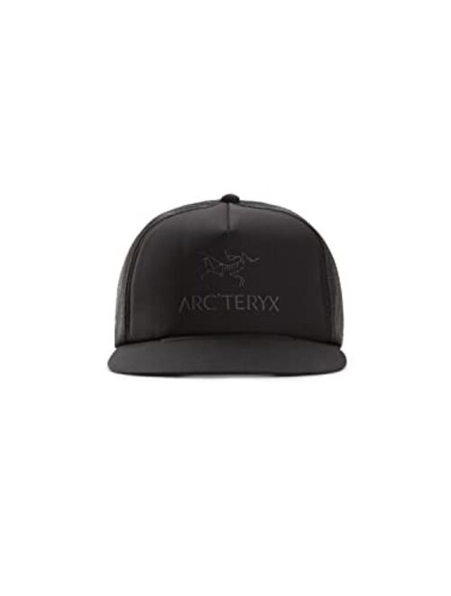 Arc'teryx Logo Flat Brim Trucker Hat | Flat-Brim Performance Trucker - Redesign