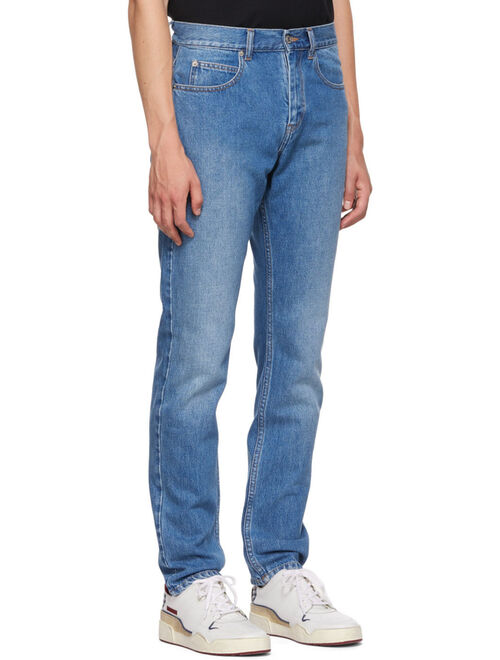 ISABEL MARANT Blue Jack Straight-Leg Jeans