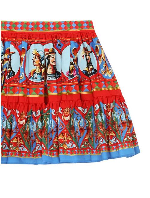 Dolce & Gabbana Kids graphic-print skirt