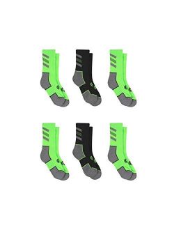 Boys' 6 Pack Crew Sock