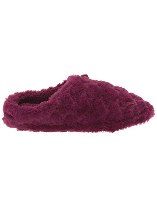 Jessica Simpson Unisex-Child Cute and Cozy Plush Slip on House Slippers with Memory Foam