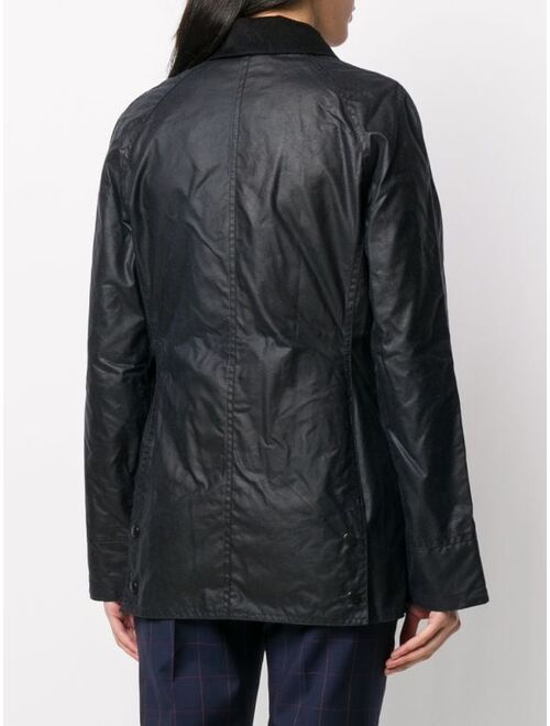 Barbour Beadnell waxed-cotton jacket