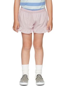 TINYCOTTONS Kids Pink Frills Shorts