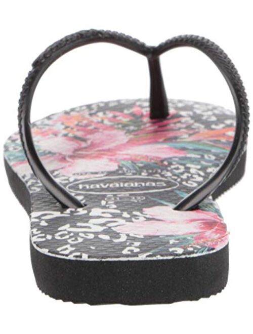 Havaianas Girls Kid's Slim Animal Floral Flip Flop Sandals