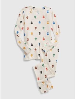 Kids 100% Organic Cotton Skull PJ Set
