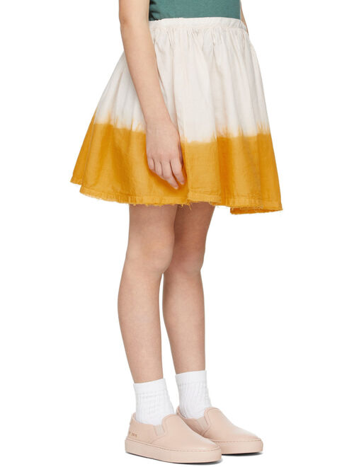 LONGLIVETHEQUEEN Kids Off-White Voile Skirt