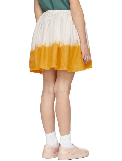LONGLIVETHEQUEEN Kids Off-White Voile Skirt