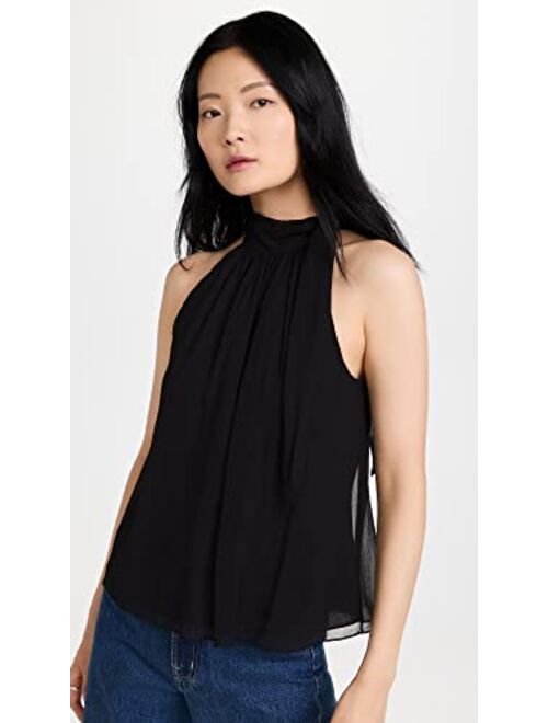 Theory Women's Halter Bow Top