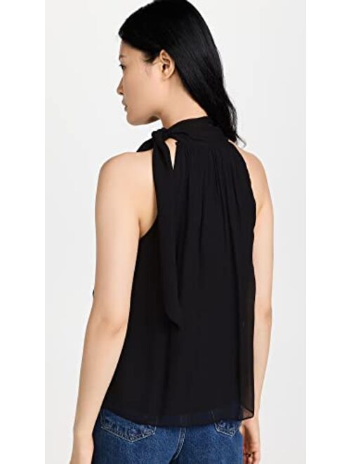 Theory Women's Halter Bow Top