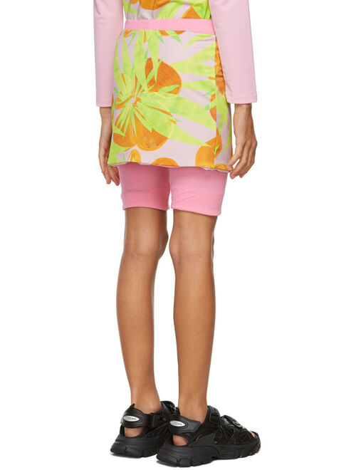LOUISA BALLOU SSENSE Exclusive Kids Pink Double Ring Skirt
