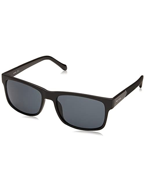Fossil Men's Fos3061s Rectangular Sunglasses