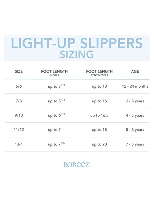 Robeez Light Up Slippers for Kids - Lara