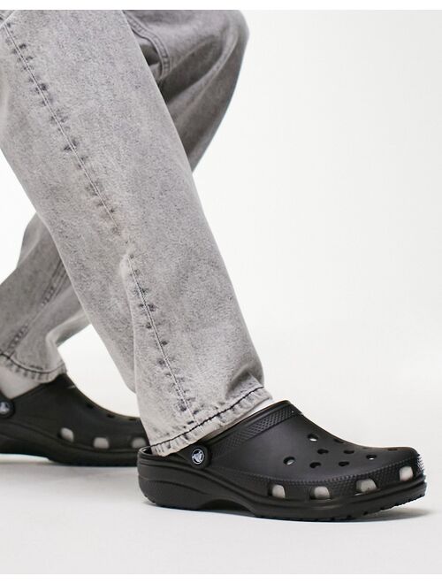 Crocs classic clogs in black
