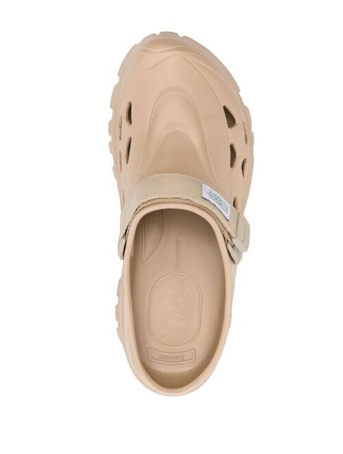 Suicoke perforated touch-strap clogs