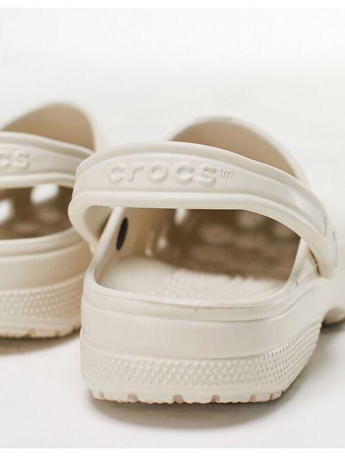 Crocs classic clogs in Stucco