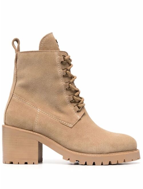 Maje Factory suede boots