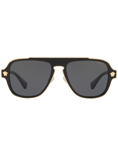 Versace Polarized Sunglasses, VE2199 56