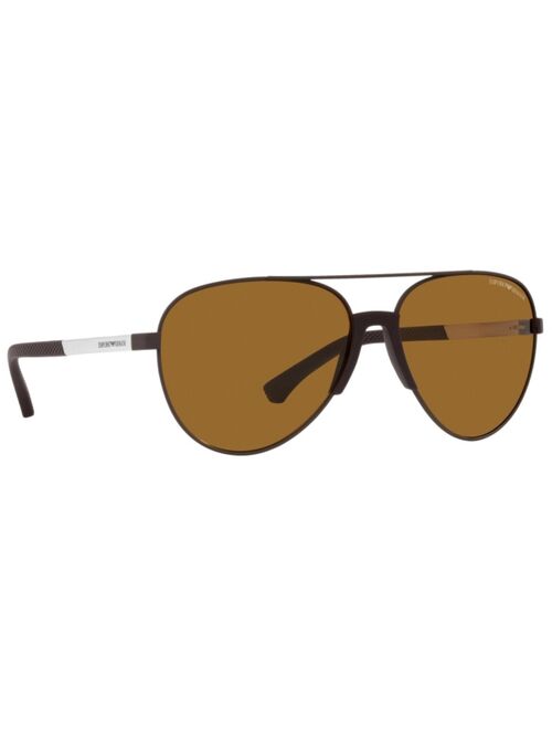 Emporio Armani Polarized Sunglasses, EA2059 61