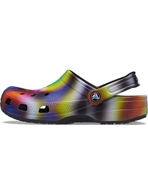 Crocs Classic Solar Rainbow Clogs