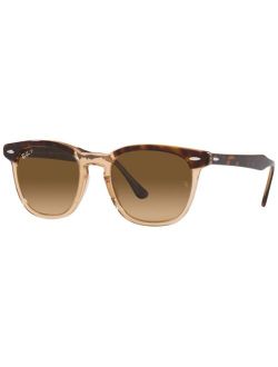 Unisex Polarized Sunglasses, RB2298 HAWKEYE 52