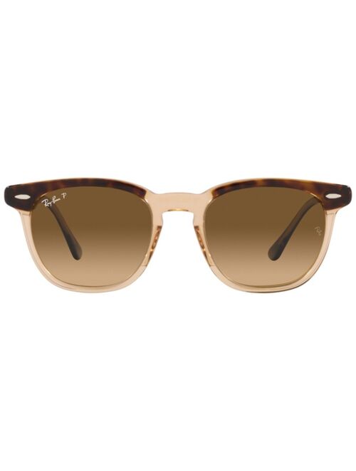 Buy Ray-Ban Unisex Polarized Sunglasses, RB2298 HAWKEYE 52 online ...