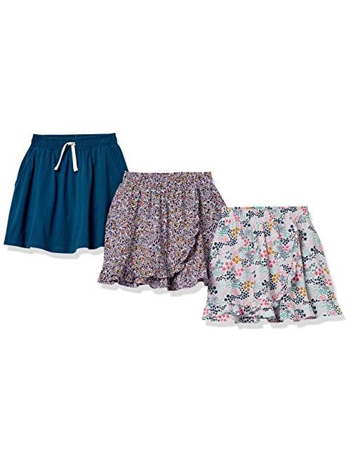 Amazon Essentials Girls Knit Scooter Skirts