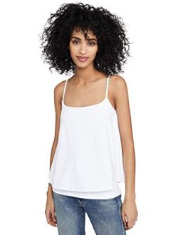 Women's Double Layer Thin Strap Top