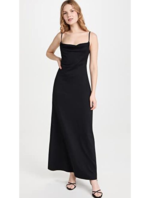 Susana Monaco Women's String Cowl Slip Maxi Dress