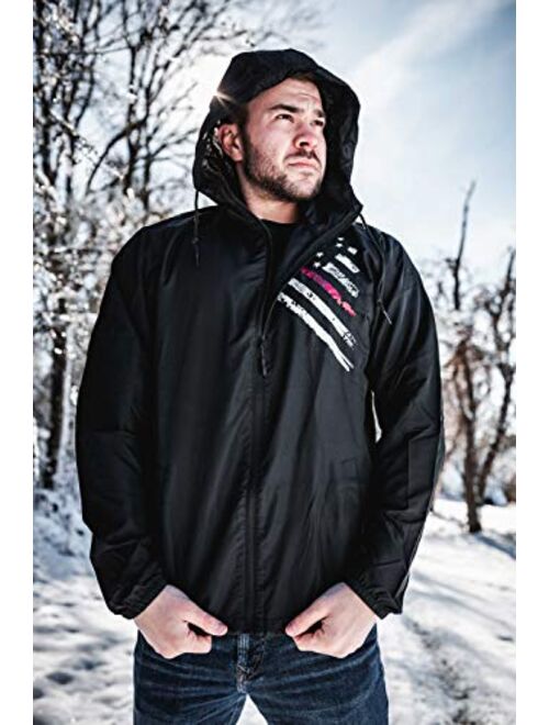 Buy Tactical Pro Supply USA Windbreaker Jacket- for Men or Women ...