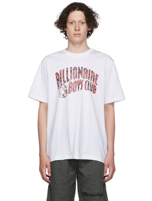 BILLIONAIRE BOYS CLUB White Printed T-Shirt