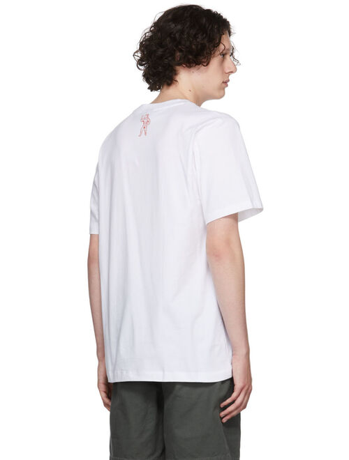 BILLIONAIRE BOYS CLUB White Printed T-Shirt