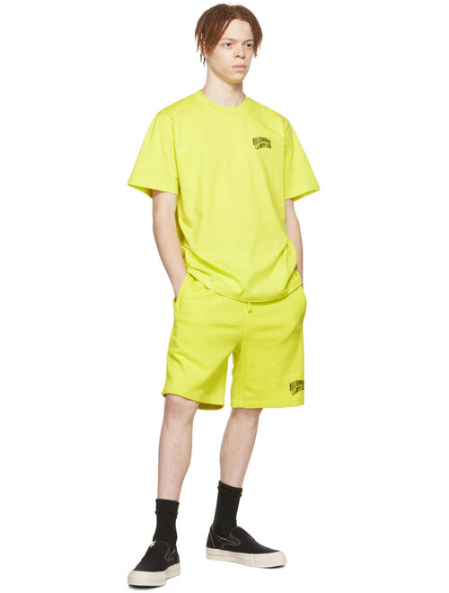 BILLIONAIRE BOYS CLUB Yellow Small Arch Logo Shorts