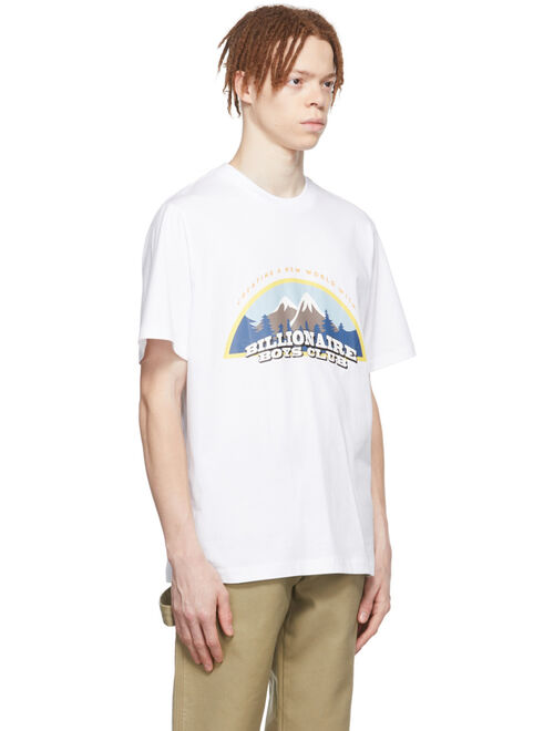 BILLIONAIRE BOYS CLUB White National Park T-Shirt