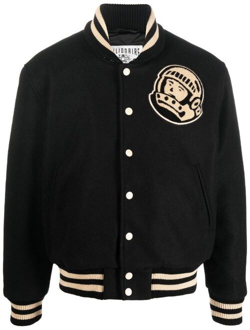 Billionaire Boys Club striped logo bomber-jacket