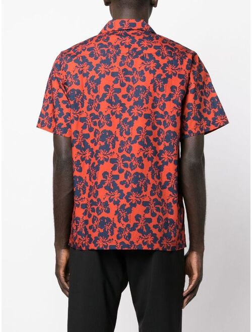 Billionaire Boys Club floral-print short-sleeved shirt