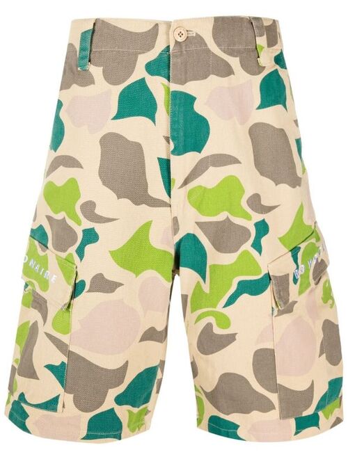 Billionaire Boys Club camouflage-print cargo shorts