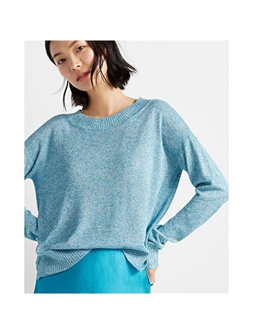 Club Monaco Women's Linen Boatneck