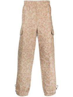 floral-print cargo-trousers
