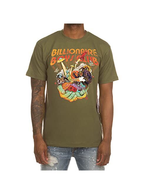 Billionaire Boys Club Clothing Men T-Shirts Shorts Sleeve Cotton Epic Tee
