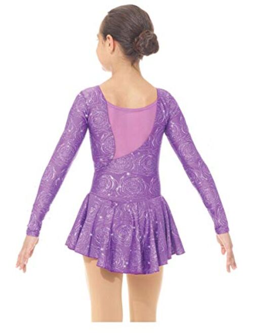 Mondor Girls Ladies Figure Skating Dress 0666 Peony Shimmery
