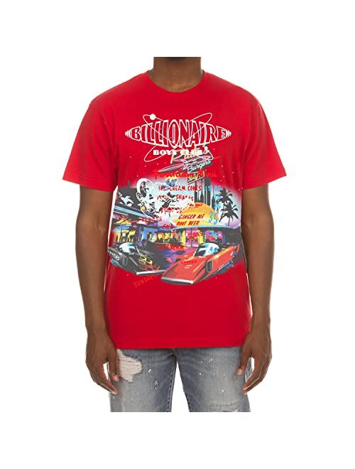 Billionaire Boys Club Clothing Men T-Shirts Shorts Sleeve Cotton Shakes SS Tee