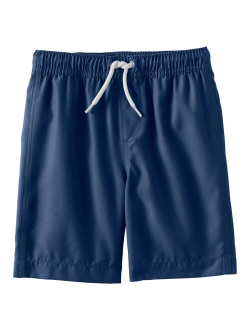 Boys 2-20 Lands' End Solid Swim Trunks