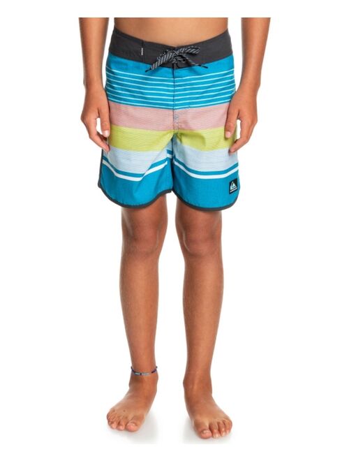 Quiksilver Big Boys Everyday Scallop Youth 15 Boardshorts