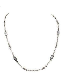 925 Sterling Silver and Mother of Pearl Necklace