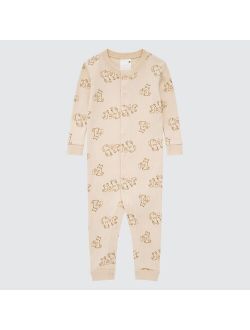 Joy of Print Long-Sleeve One-Piece Outfit (Dog)