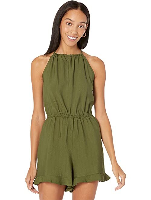 BCBGeneration Halter Neck Romper W1WX3D55